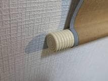 【真作】【複製】掛軸　工芸画　現代アート掛軸　蝶と花　鮮やかな色彩　T32