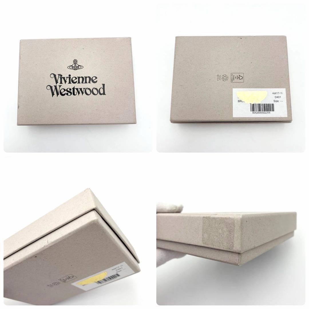 希少 新品 ヴィヴィアンウエストウッド 三つ折り財布 がま口 赤 メタルオーブ