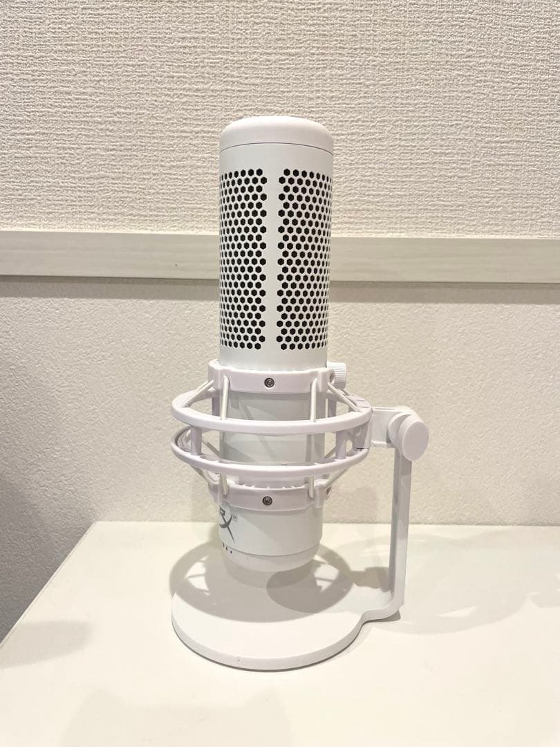 HyperX QuadCast S ホワイト スタンドマイク