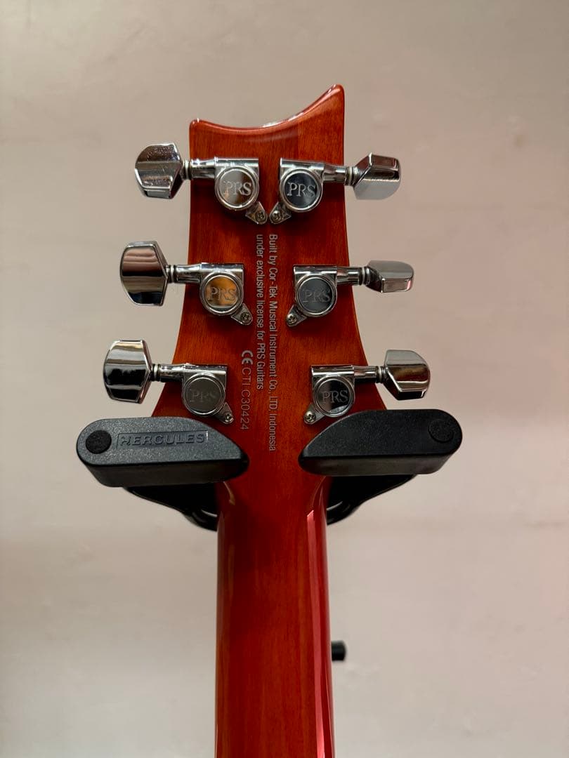 極美品　PRS Custom SE24 Exotic Burled Ash