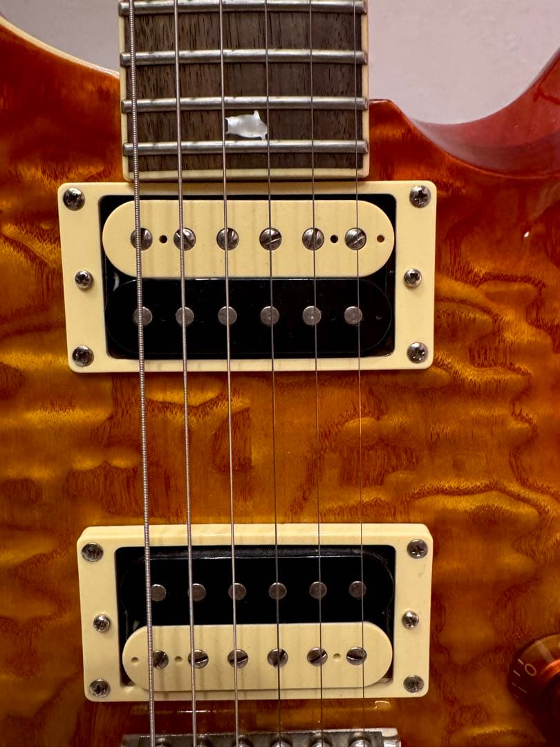 極美品　PRS Custom SE24 Exotic Burled Ash