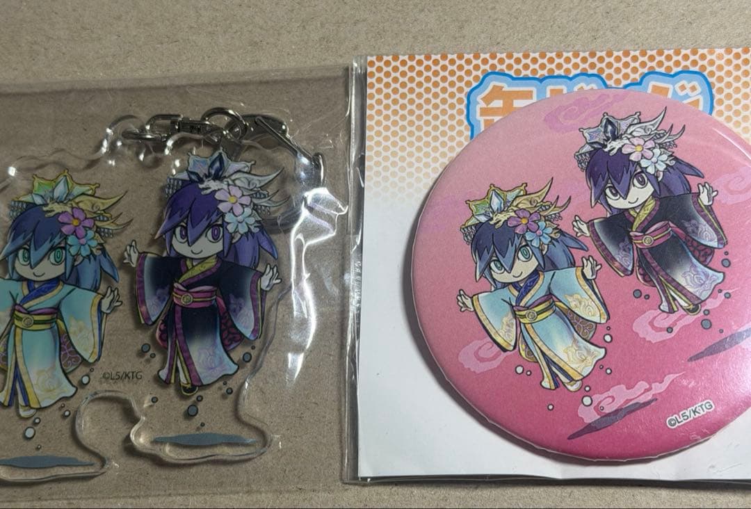 妖怪ウォッチ 百鬼姫 ふぶき姫 缶バッジ アクリルキーホルダー