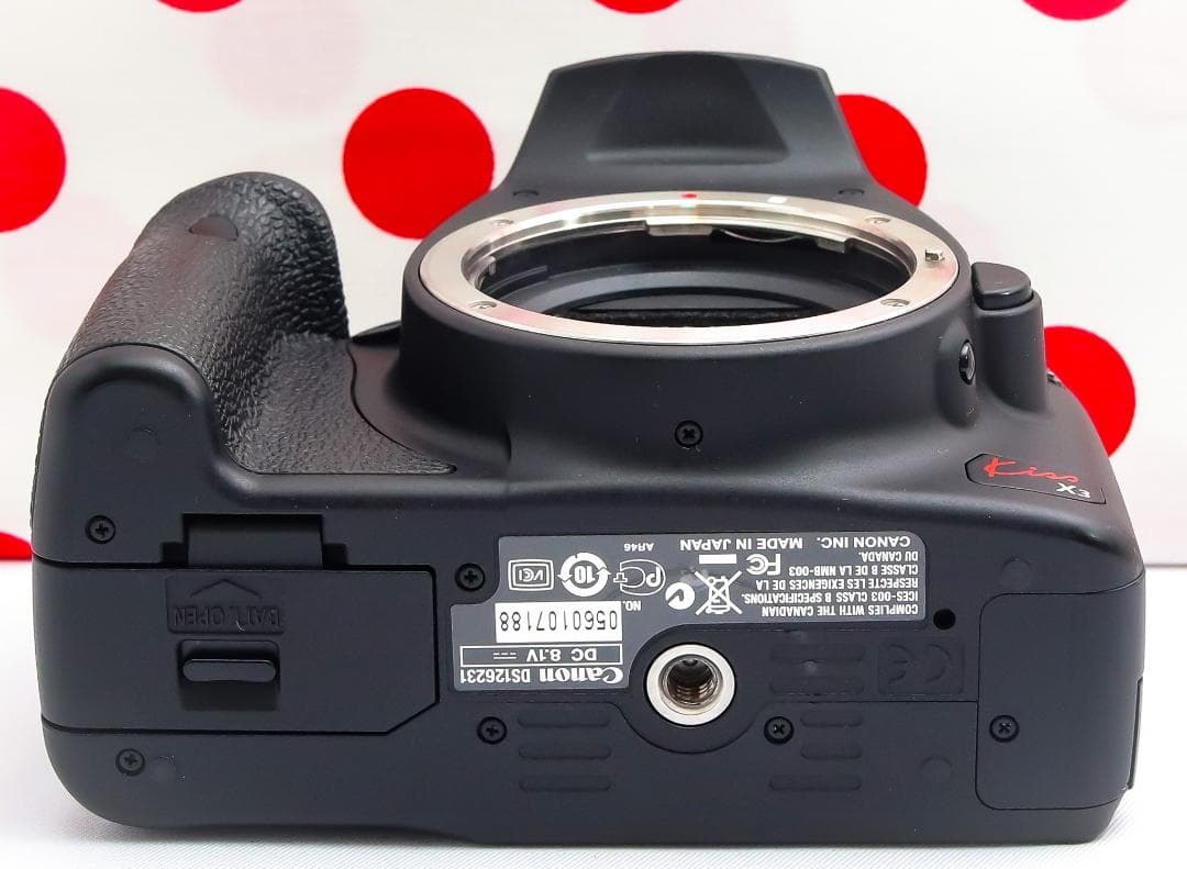 Canon kiss x3❤スマホ転送！❤動画撮影❤軽量&入門モデル❤人気機種