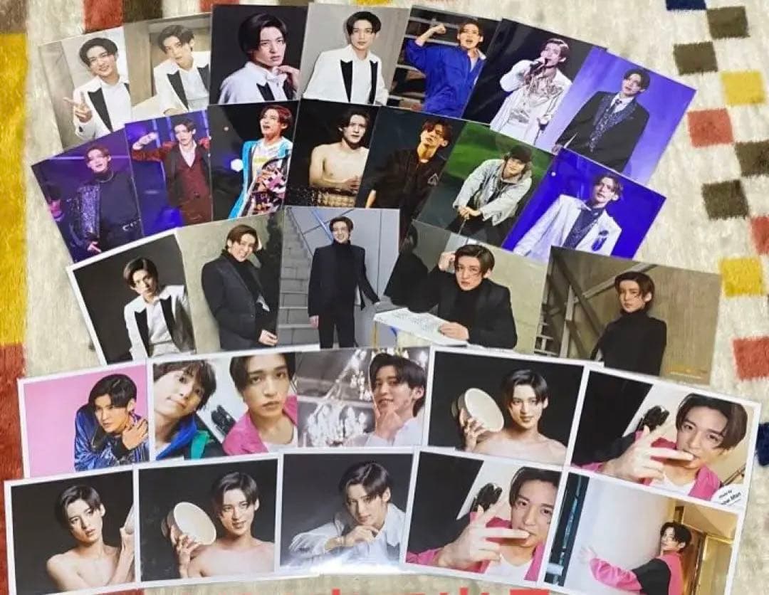 目黒蓮　公式写真　桶 ジャニーズjr  滝沢歌舞伎　少年たち　クリスマス