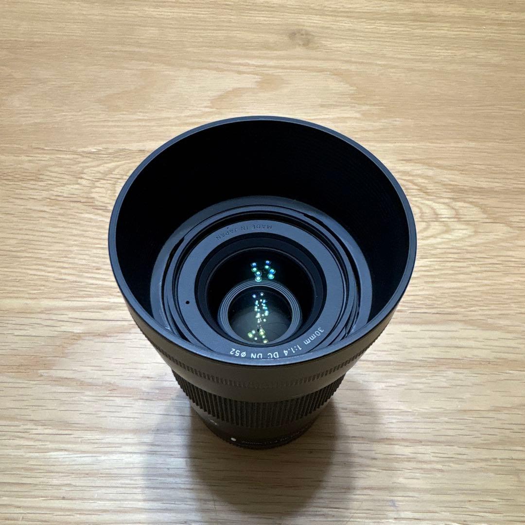 SIGMA 30mm F1.4 DC DN レンズ