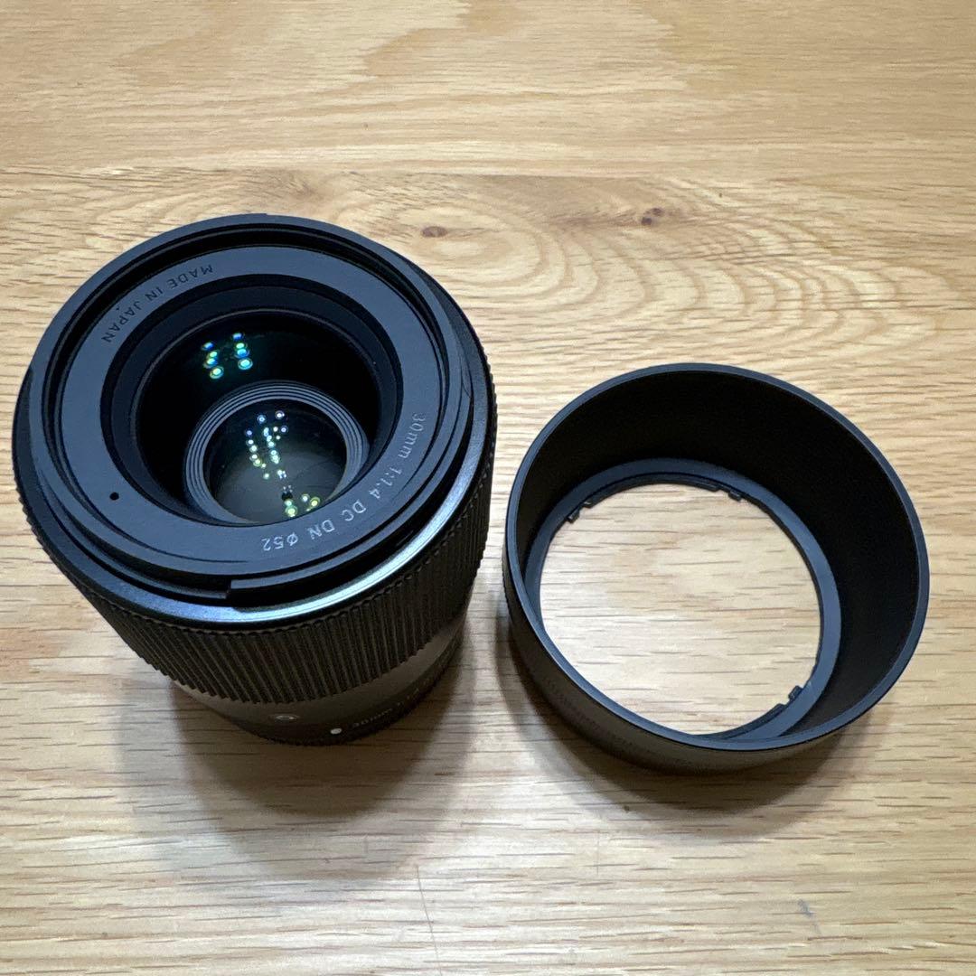SIGMA 30mm F1.4 DC DN レンズ