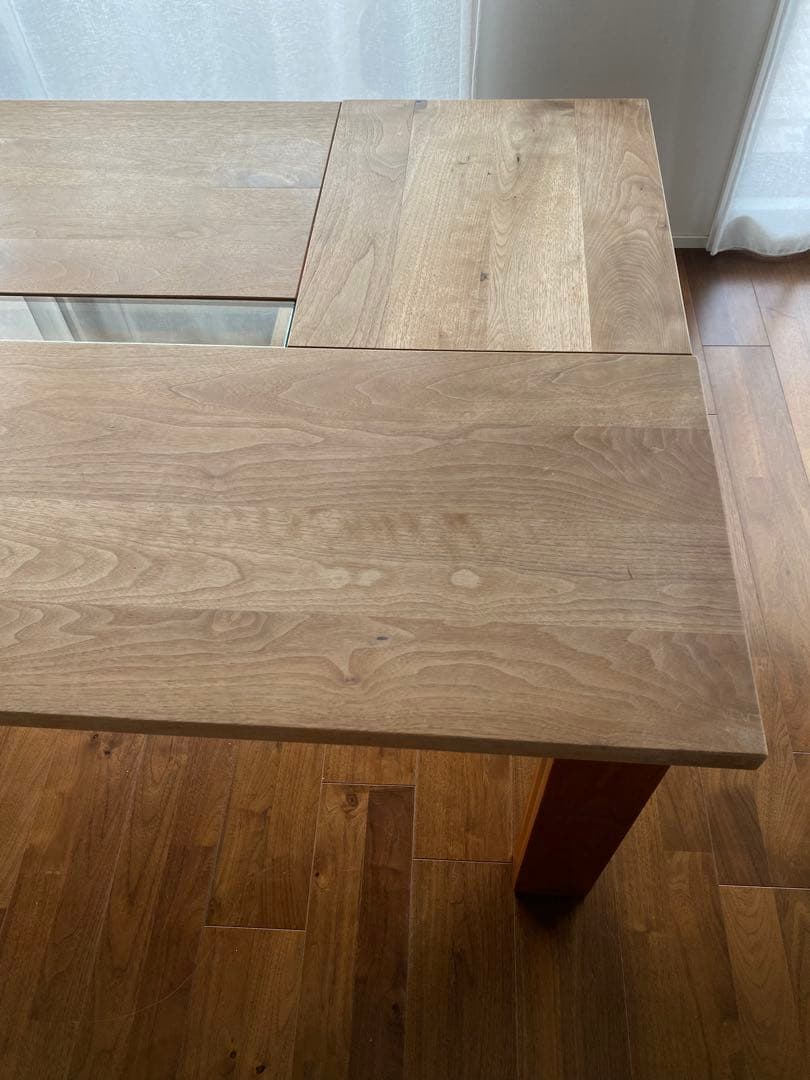 【希少・廃盤品】無垢　ウォールナットpront ダイニングテーブル 幅155cm