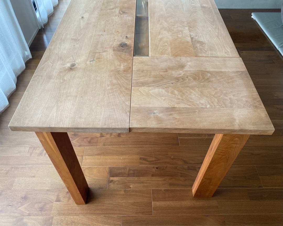 【希少・廃盤品】無垢　ウォールナットpront ダイニングテーブル 幅155cm