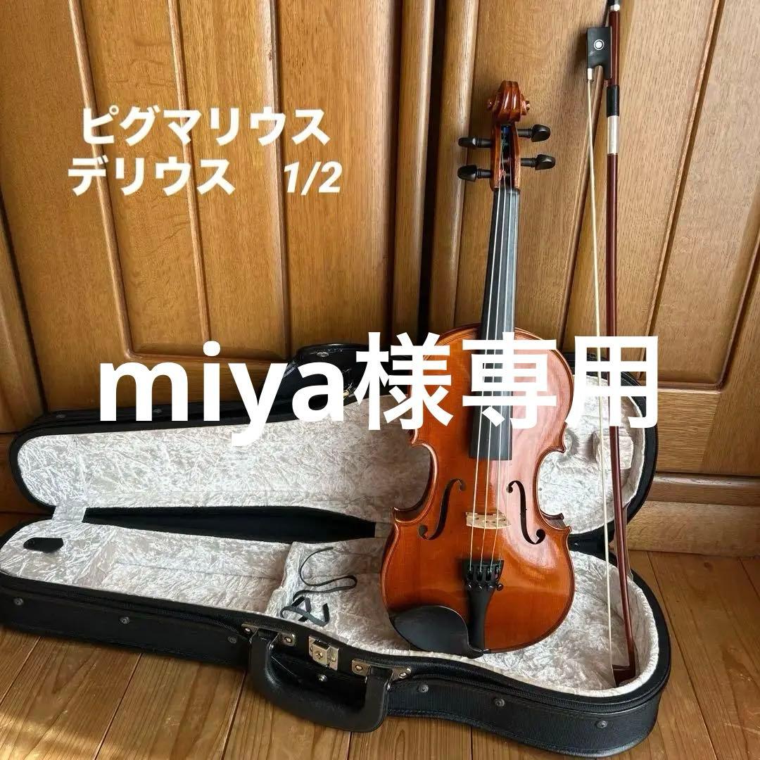 ヴァイオリン　1/2 ピグマリウス　デリウス　分数バイオリン