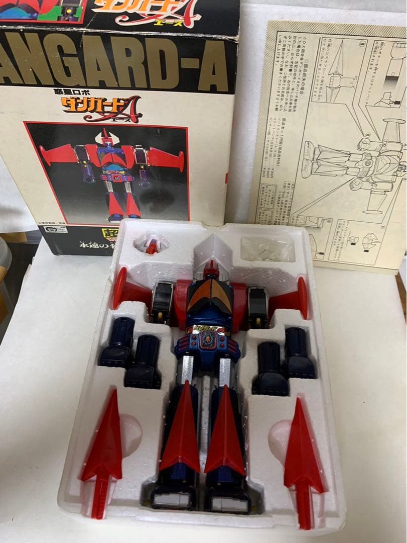 ⚠️レア　新品未使用　惑星ロボ　ダンガードA 超合金　永遠の名作　当時物