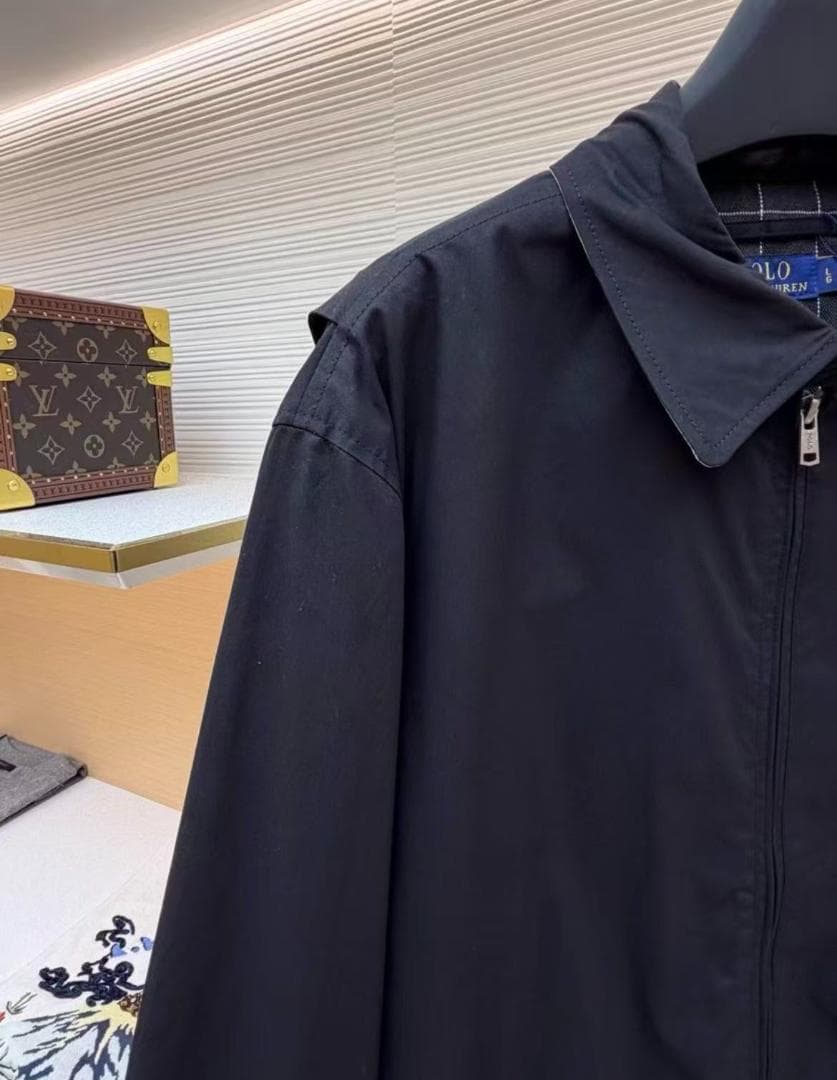 Polo Ralph Lauren SS22 無地 ポロカラー 風防ジャケット