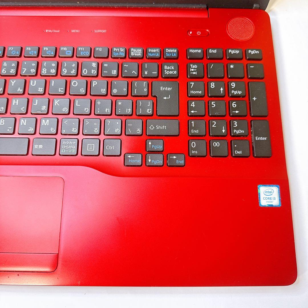 今だけ❤️お洒落レッド❤️大人気富士通❤️家計簿作成・動画視聴・ネットサーフィンなど❤️