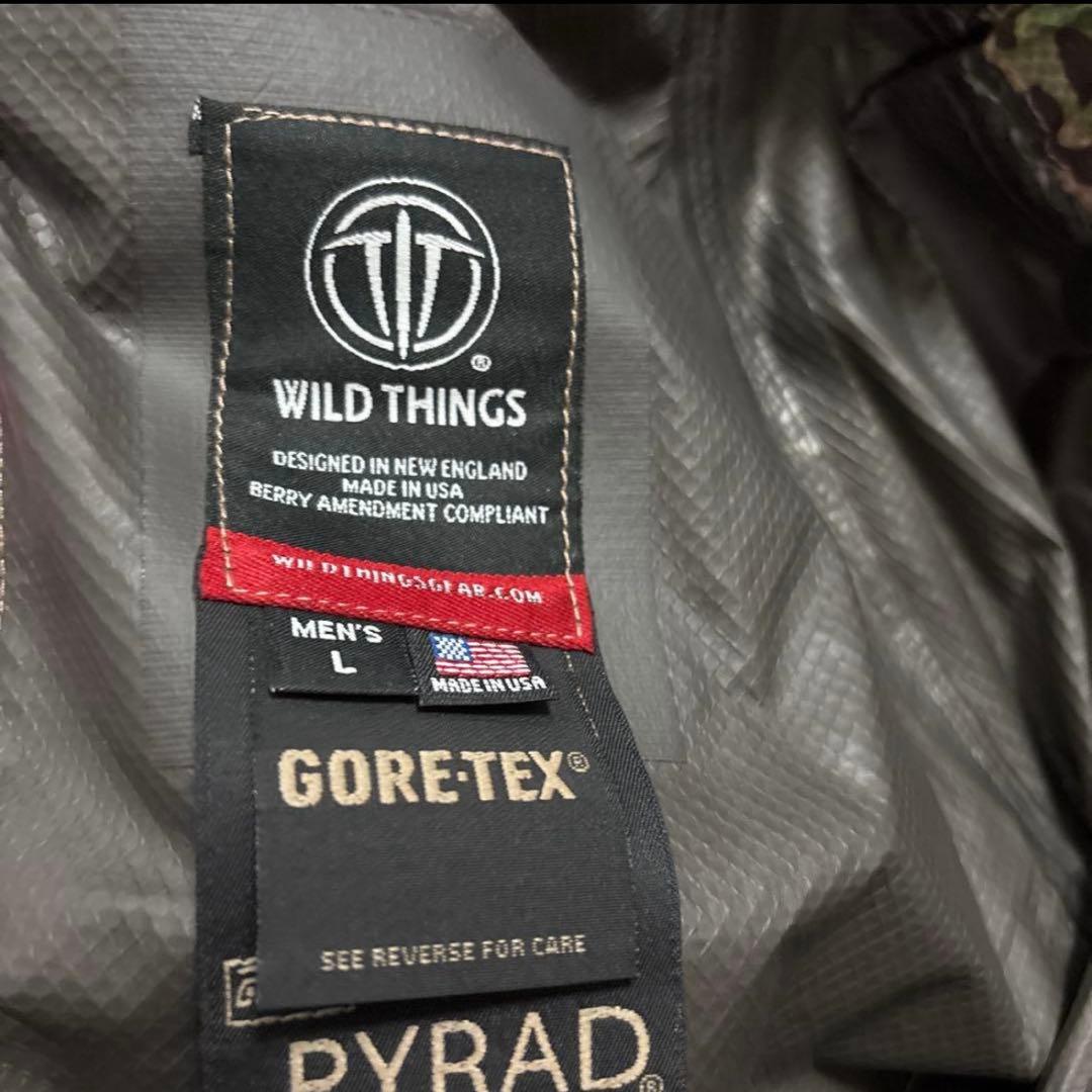 米軍　実物　WILD THINGS GORE− TEX ハードシェルパンツ L