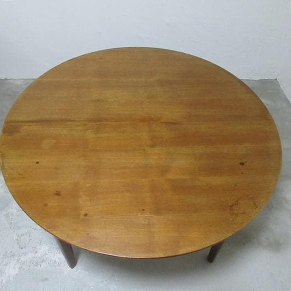 イギリス ビンテージ 家具 ダイニングテーブル ラウンドテーブル 英国6945d