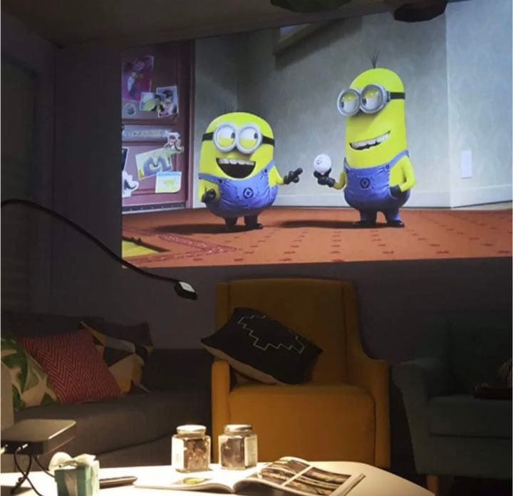 iOCHOW iO4 ミニ プロジェクター 小型 DLP 3000 ルーメン