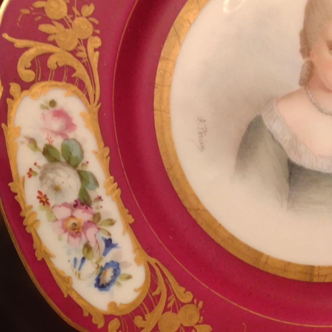 セール　セーブルスタイル　婦人　22cmプレート