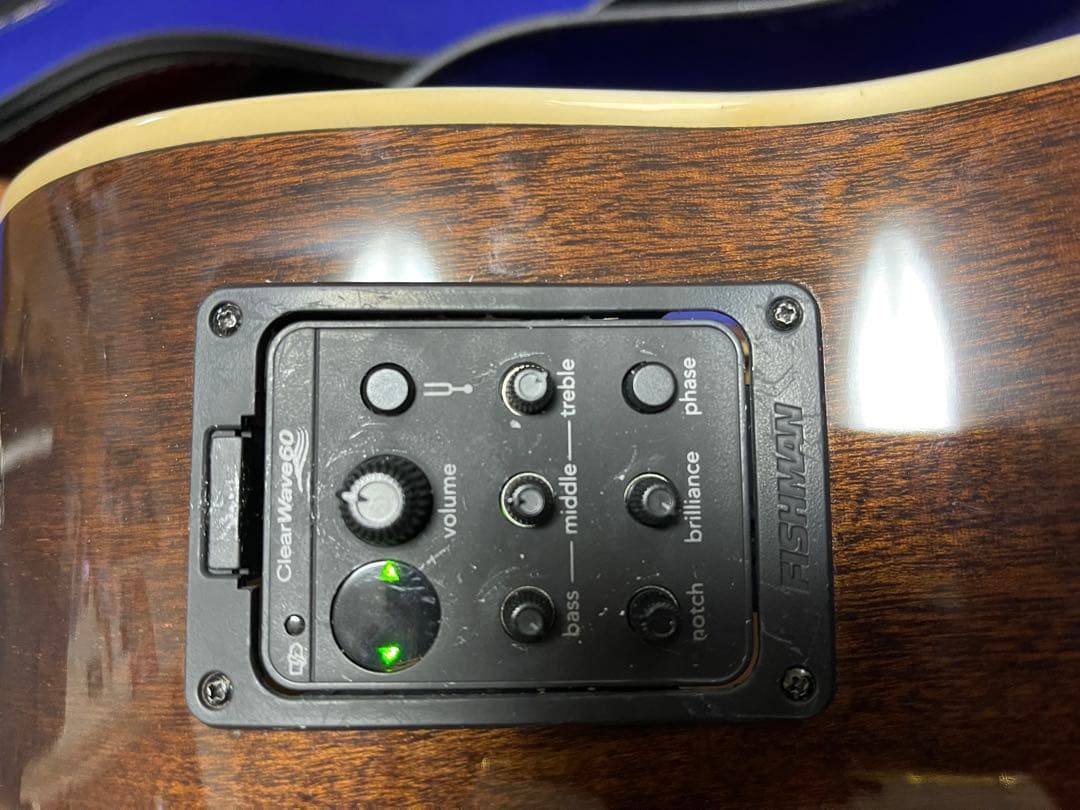 生産終了 s.yairi エレアコ　単板 YE-5M 3TS ケース付