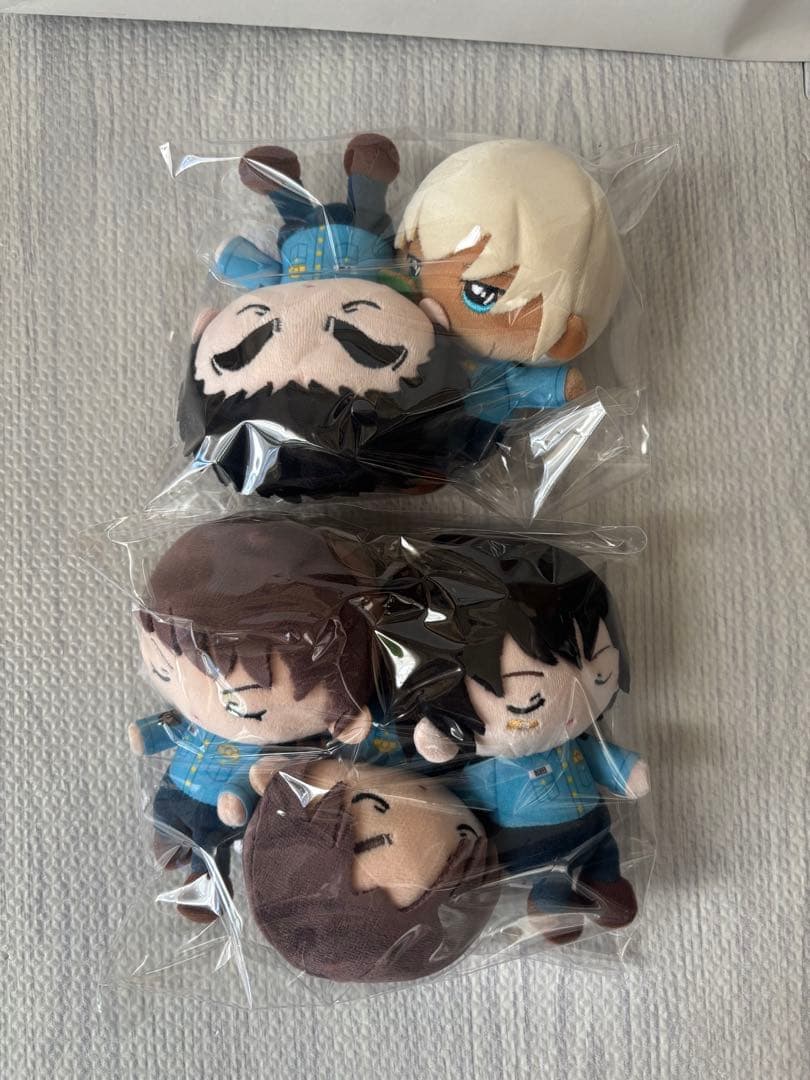 名探偵コナン　警察学校組　ちぢませ隊　アクリルスタンド　おすわりぬいぐるみ