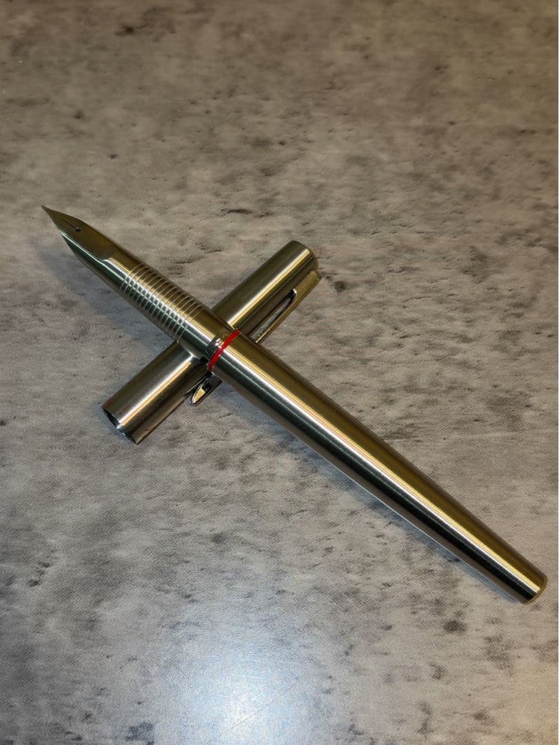 未使用 Pilot 万年筆 ミューレックス MR ステンレス軸 ペン先一体型