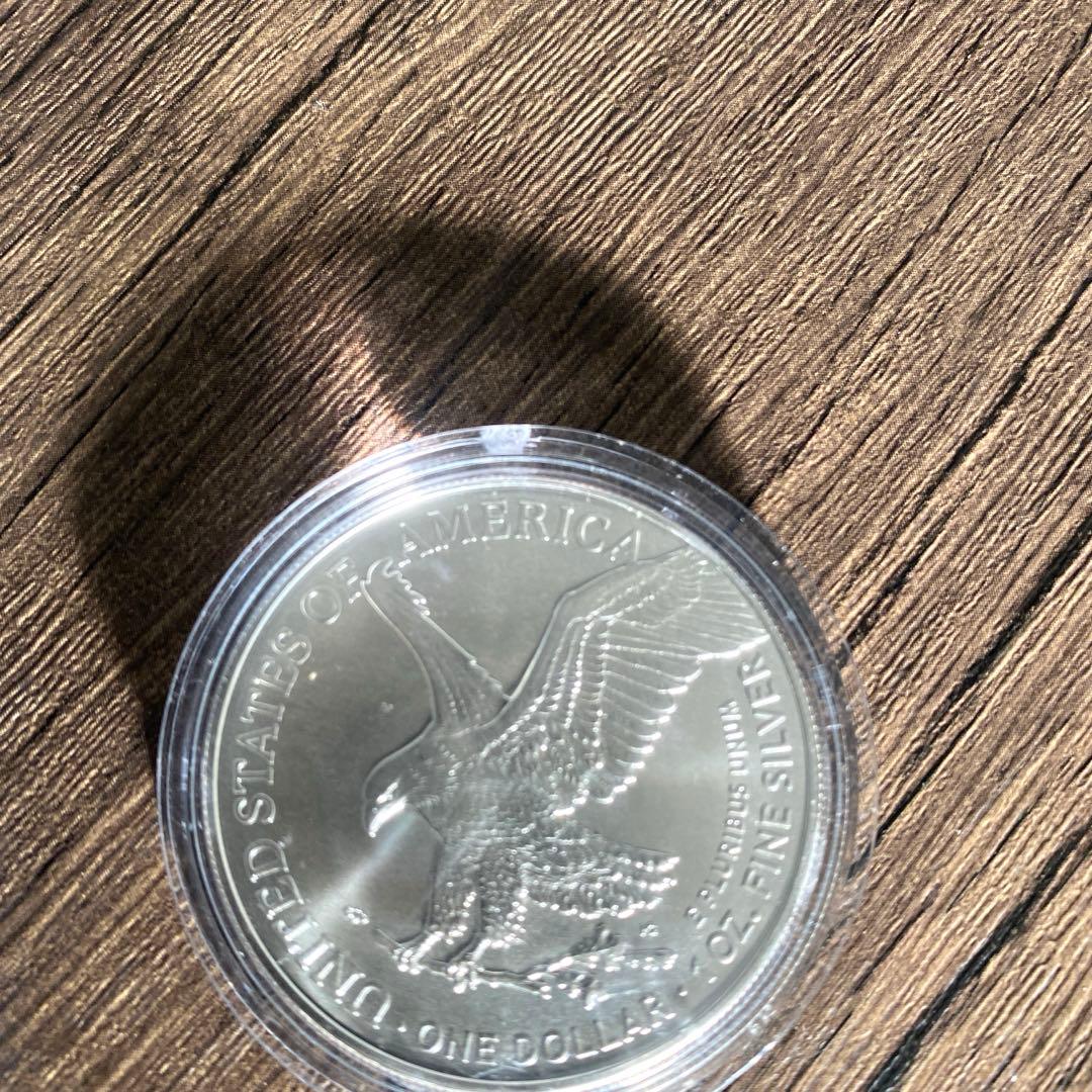 純銀　1オンス 5枚セット 2024年　アメリカ　イーグル・ウォーキングリバティ