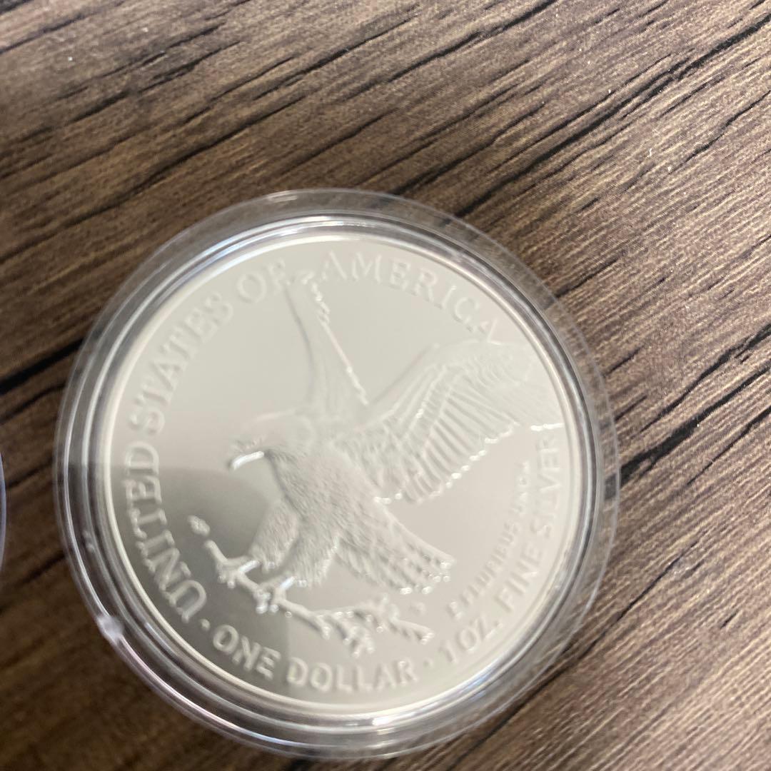 純銀　1オンス 5枚セット 2024年　アメリカ　イーグル・ウォーキングリバティ