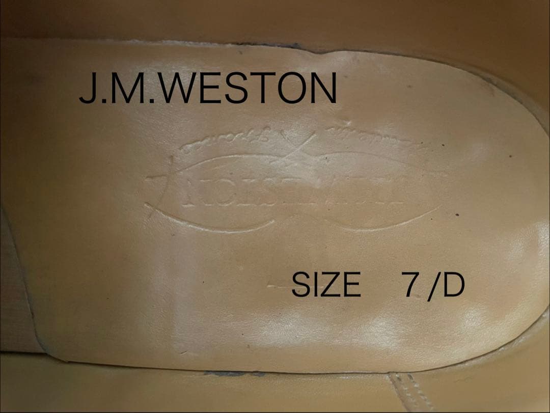 J.M.WESTON Golf Derby ⭐︎ 7/D No.641 ꧁美品꧂