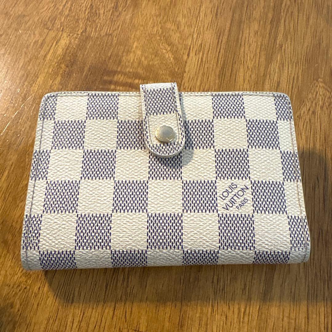 あ*る様 ヴィトン　折り畳み財布　ダミエ