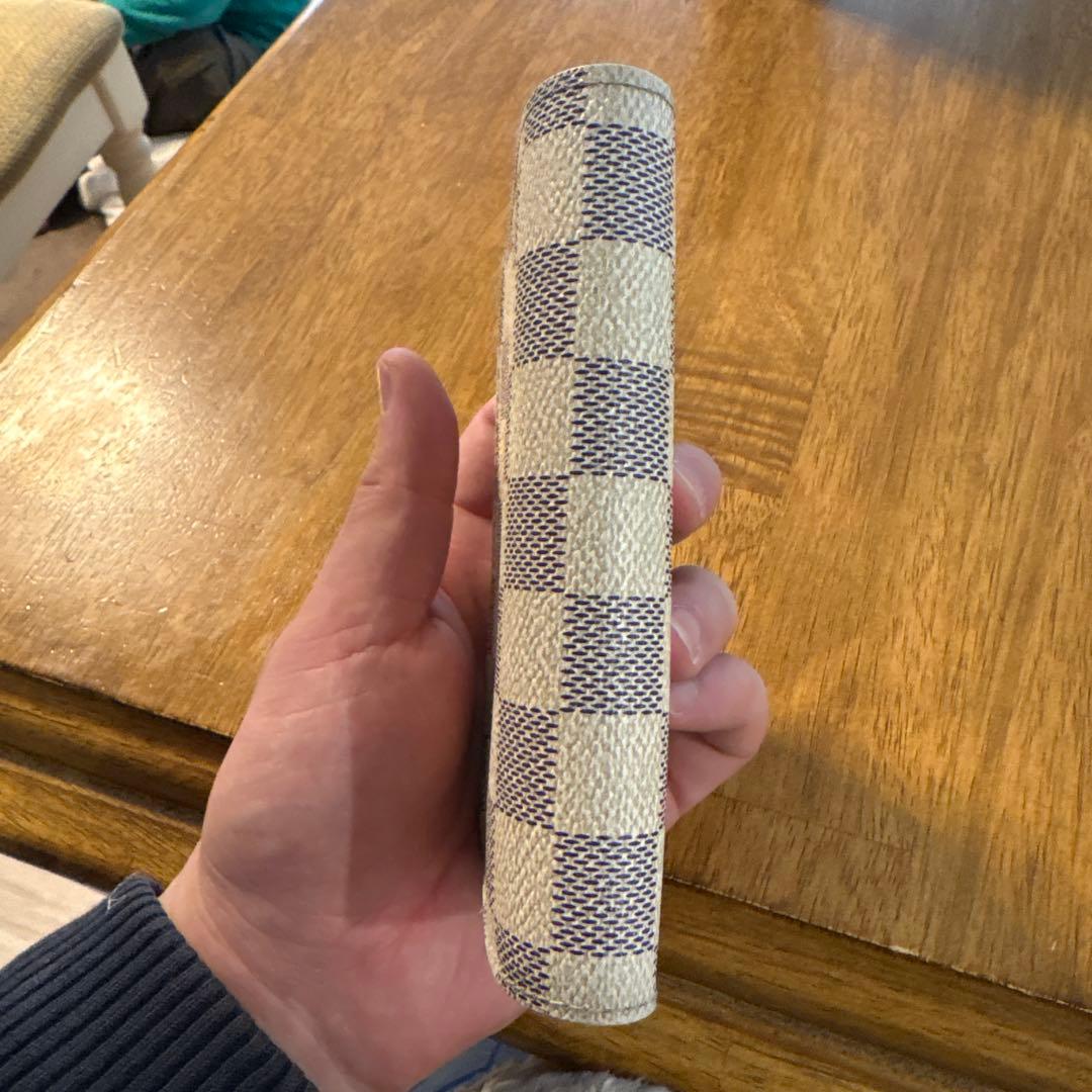 あ*る様 ヴィトン　折り畳み財布　ダミエ