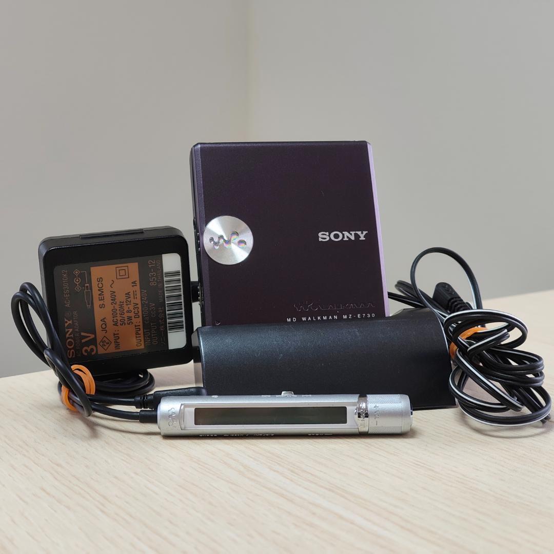 SONY MD WALKMAN MZ-E730 動作品