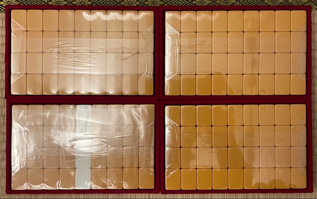 麻雀牌 最高級 天和 落ちない牌 新品未使用