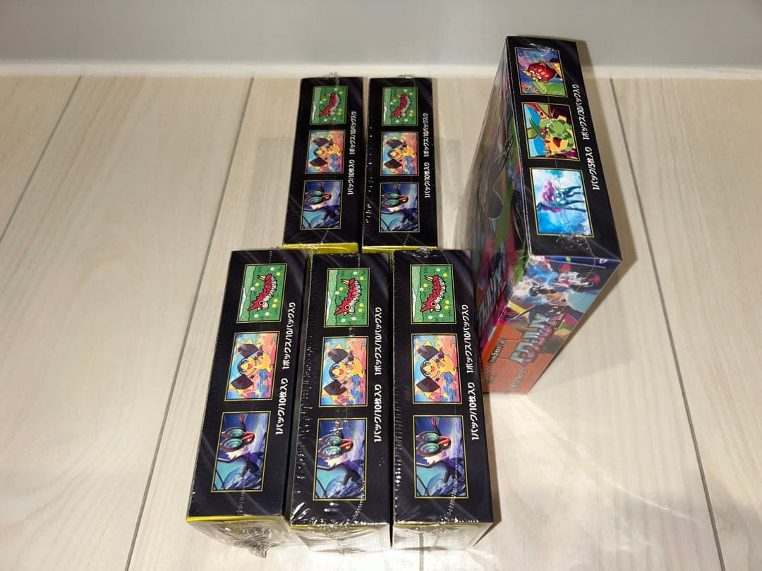 ポケモンカード　インフェルノＸ　MEGAドリームex ×5 シュリンク付き