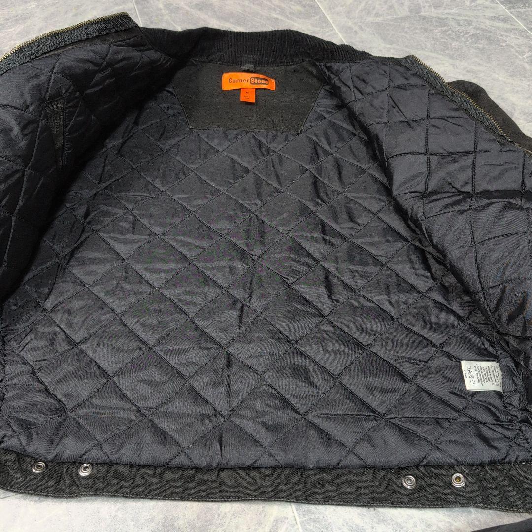 コーナーストーン ダックワークジャケット デトロイトジャケット ロゴ刺繍