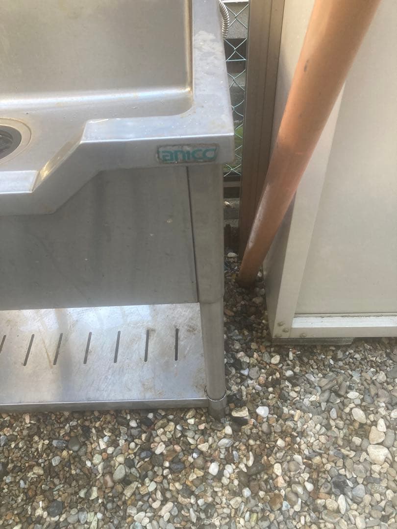 tanico業務用ステンレス製1槽式シンク 流し台 厨房 愛知県引き取り限定