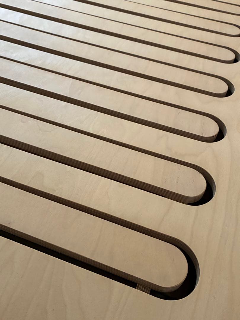 【good eighty%】 Back&Forth ベッド ナチュラル