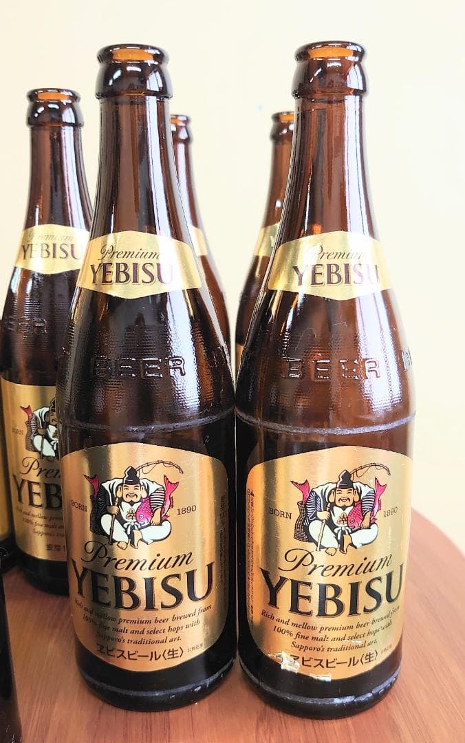 ラッキーエビス　空き瓶　１０本セット