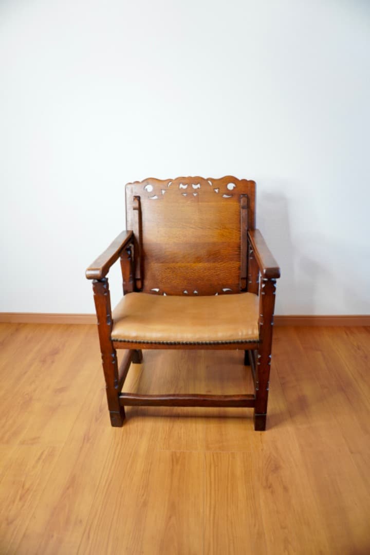 イギリス アンティーク モンクスチェア 2way チェア＆テーブル