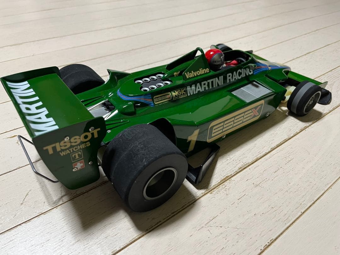 タミヤラジコンカー 1/10 マルティーニロータス79(当時物)