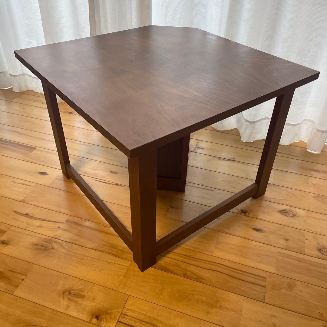 北欧　karimoku コーナー　コーナーテーブル