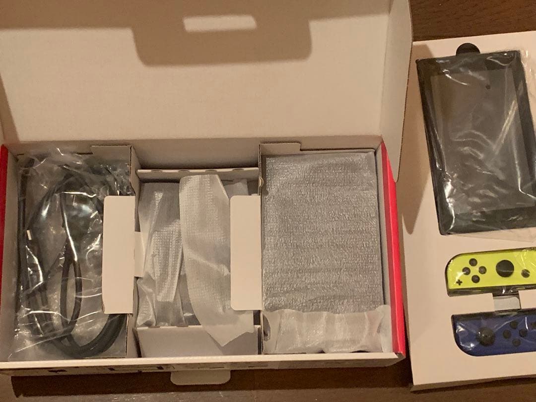 Nintendo Switch 本体 ブルー&イエロー 動作問題なし 付属品付き