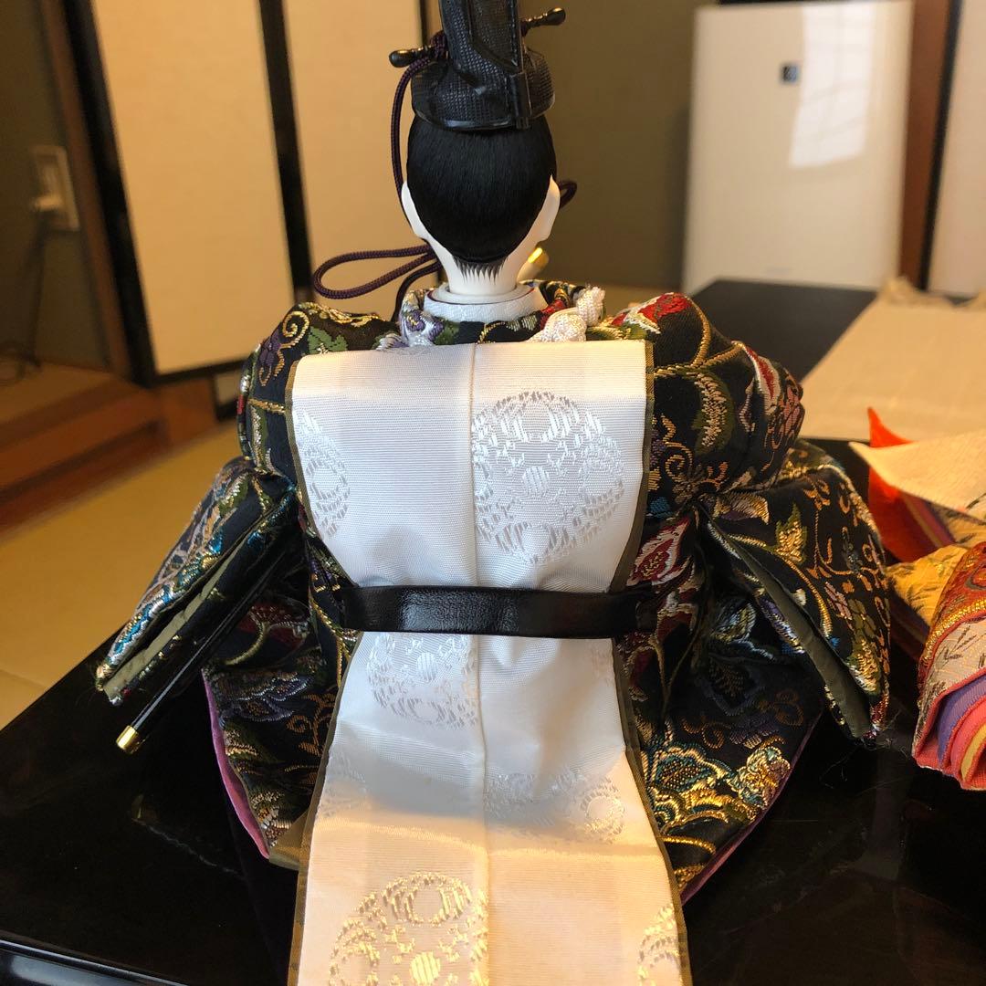 雛人形草園三五親王木胴本仕立て