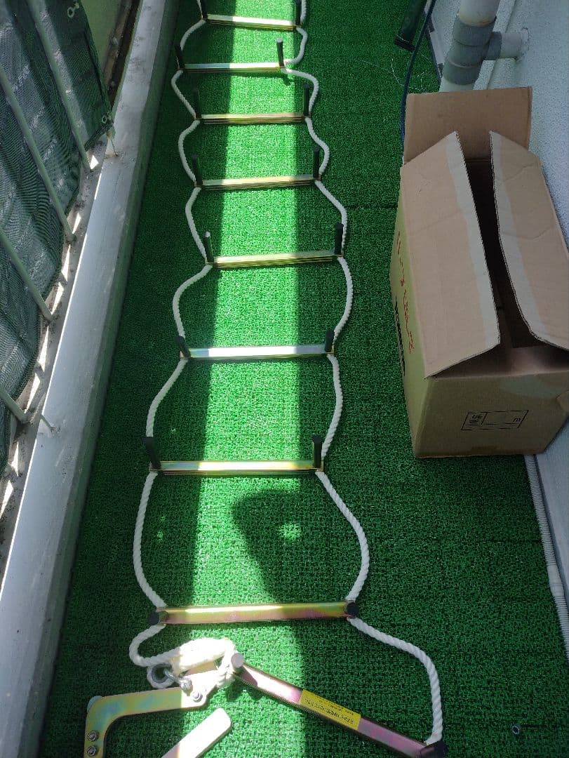 TAKAOKA 4m 避難はしご ロープはしご 避難 作業用 タカオカ