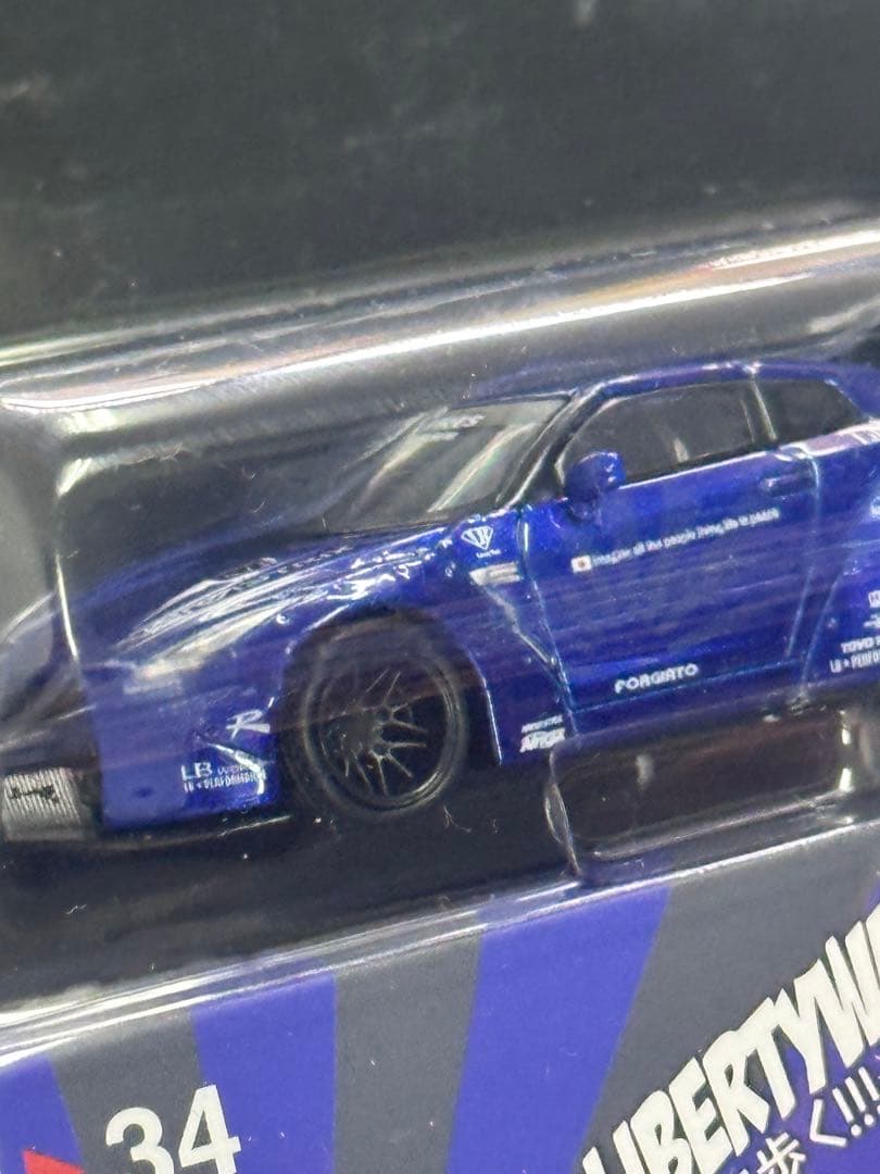 MINI GT LB★Works Nissan GT-R Candy Blue