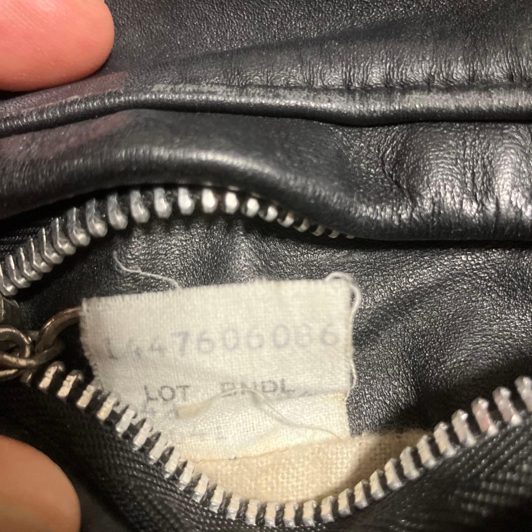 Schott ショット シングルライダース641 サイズ42 TALONジップ