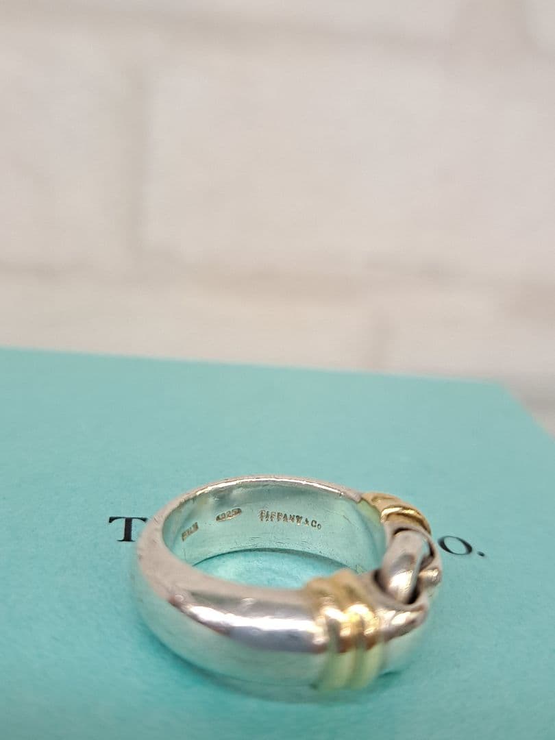 aloha ティファニー ヴィンテージ コンビ サークル リング