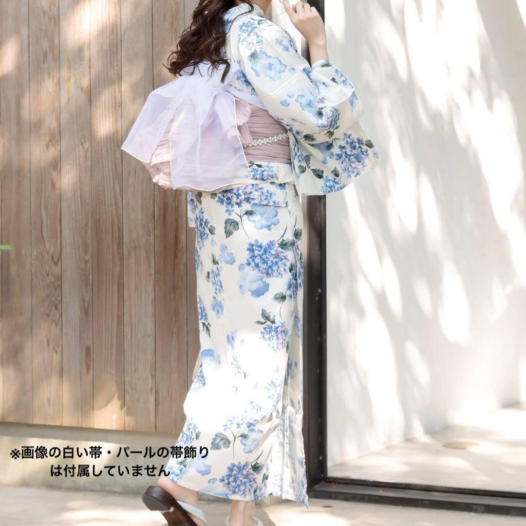 浴衣一式 編み籠付き 花柄 夏祭り