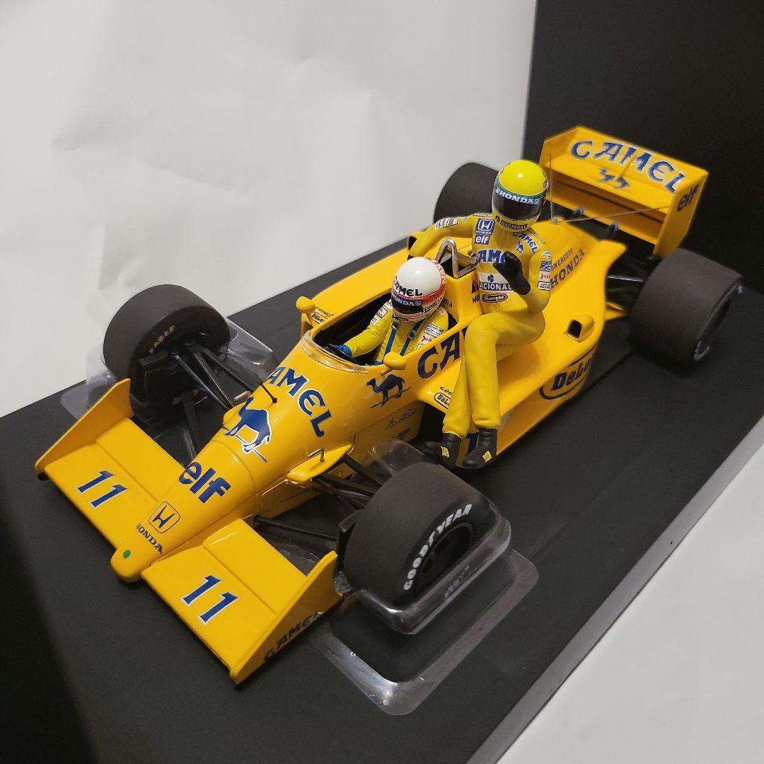 激レア1/18LOTUS HONDA99T中嶋悟ライドオンアイルトンセナ
