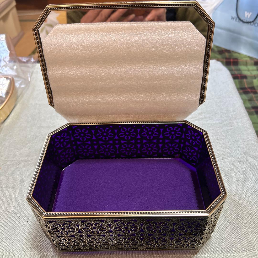 レトロ　八角形の宝石箱