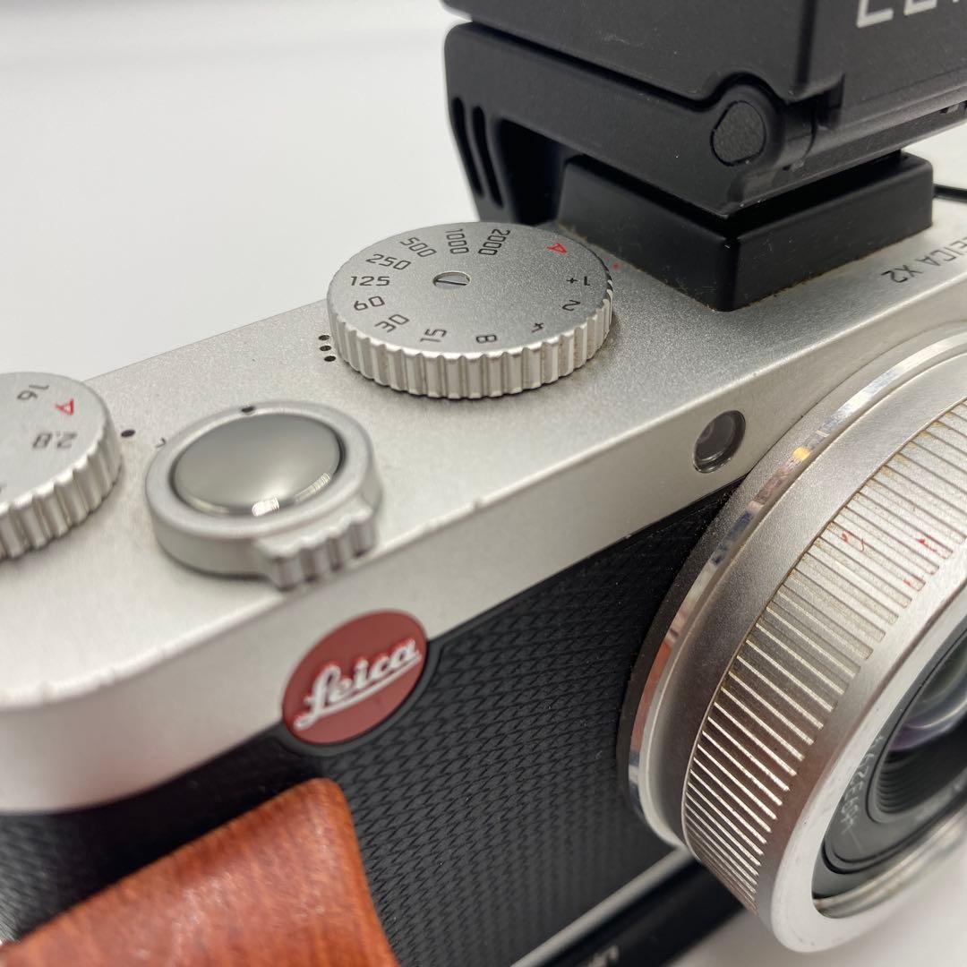 ライカx２とビューファインダー付属　美品