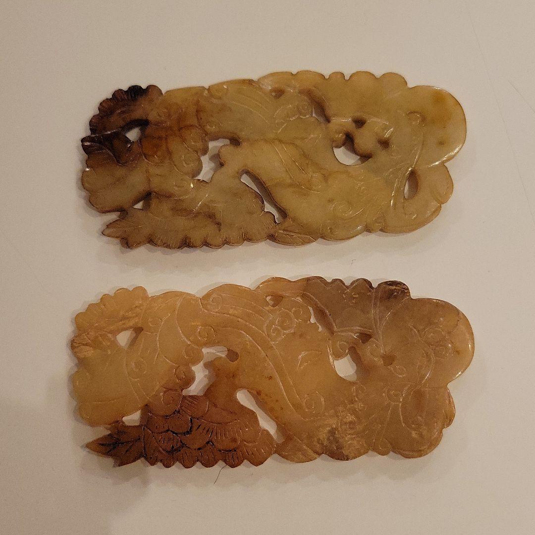 中国 玉石 3種類 6個