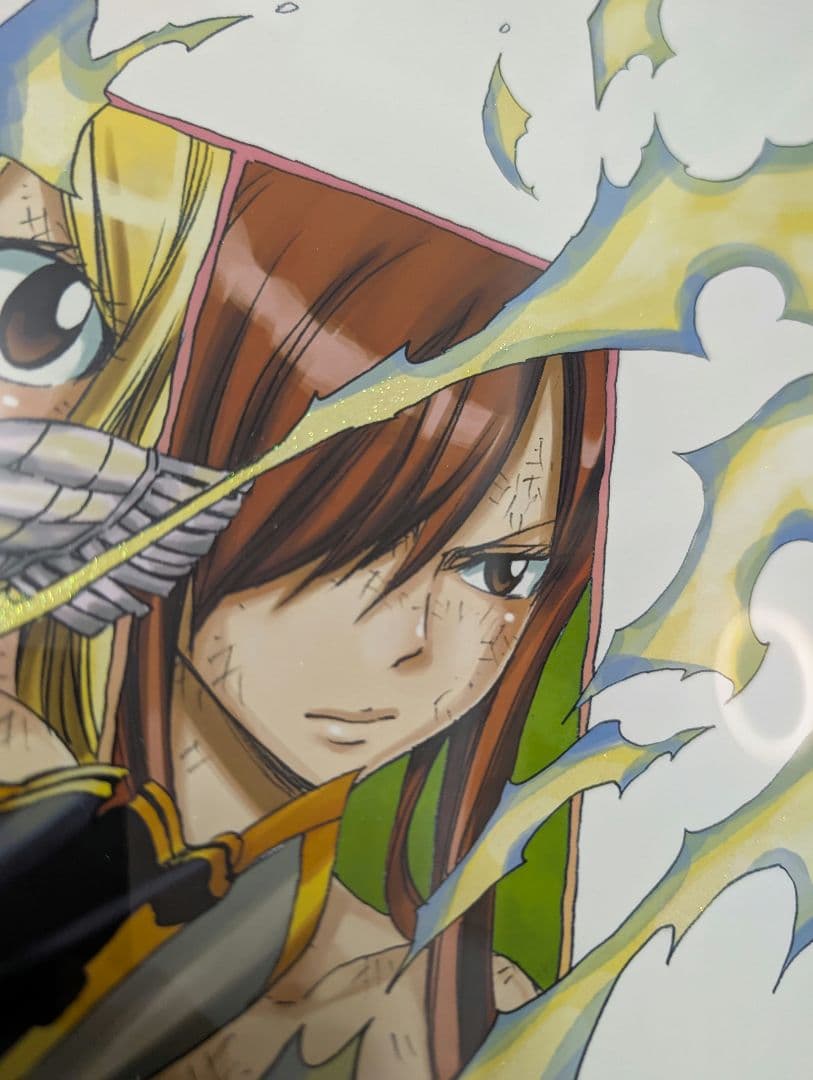 最終値下げ　FAIRY TAIL フェアリーテイル　版画　1人じゃない